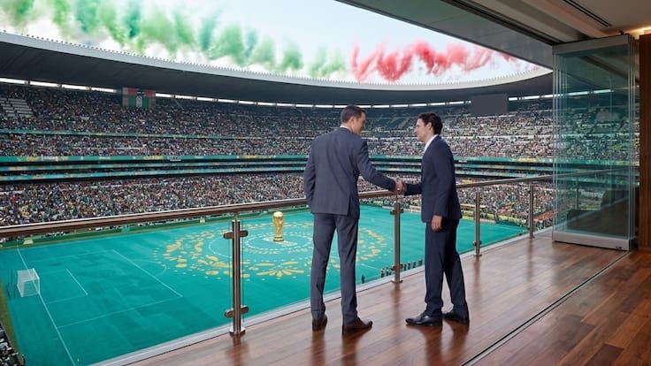 Más allá del futbol: los palcos del Mundial 2026 se convierten en centros de networking empresarial