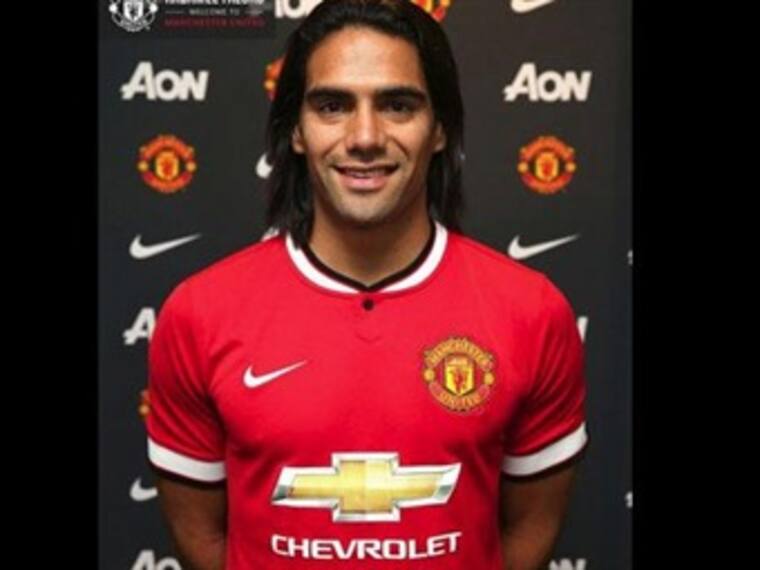 Llega Radamel Falcao al Manchester United