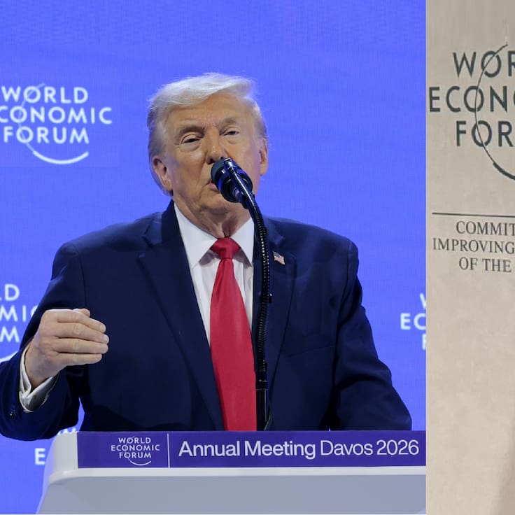 En Davos, Trump impulsa agenda de paz y México en Davos adelanta llegada de inversión