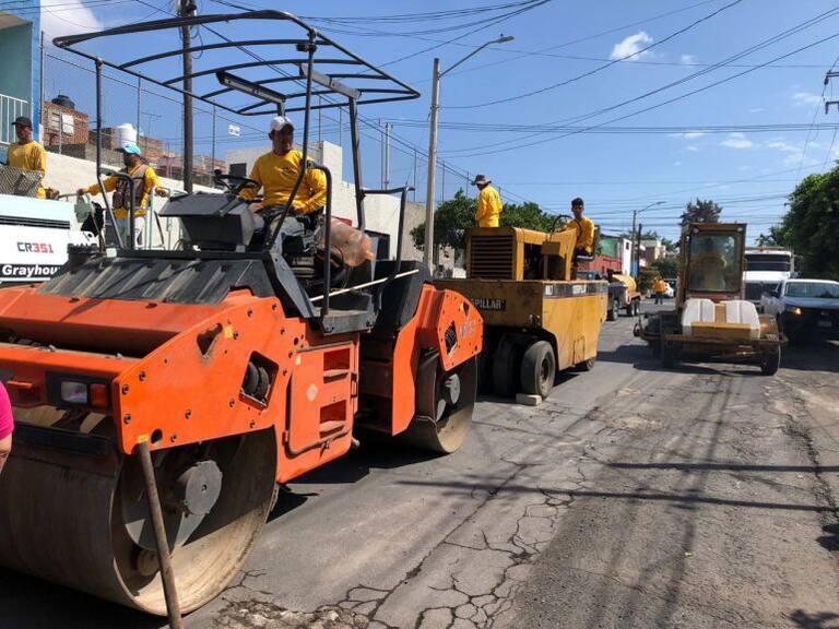 Inician obras de repavimentación de calles de la zona de Medrano