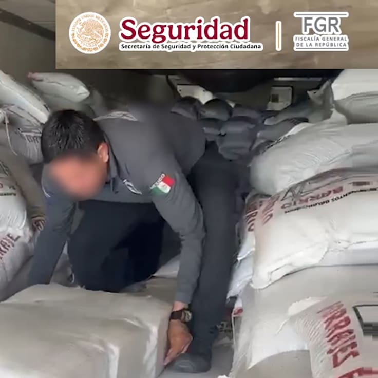 Golpe al crimen organizado, se aseguran más de 3 toneladas de metanfetaminas: Harfuch