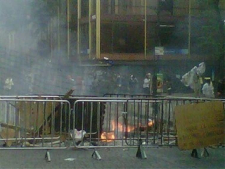 Desalojo del centro histórico. 'Transmisión especial W Radio, con Mónica Romero