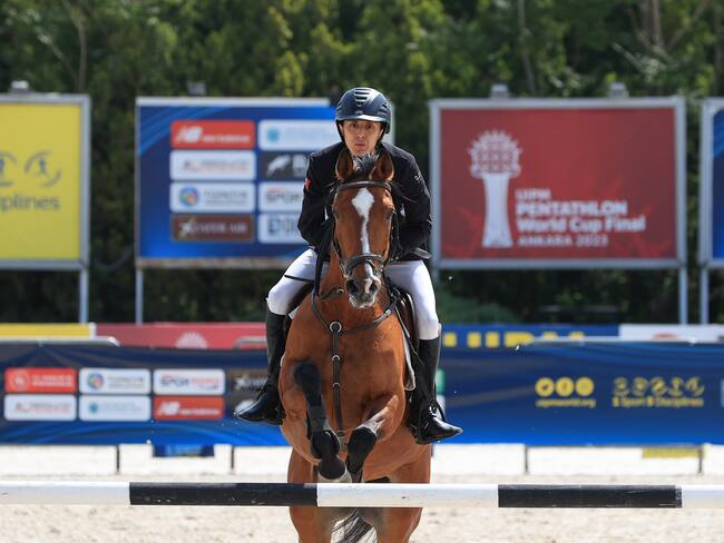 Emiliano Hernández queda entre los cuatro mejores del pentatlón moderno
