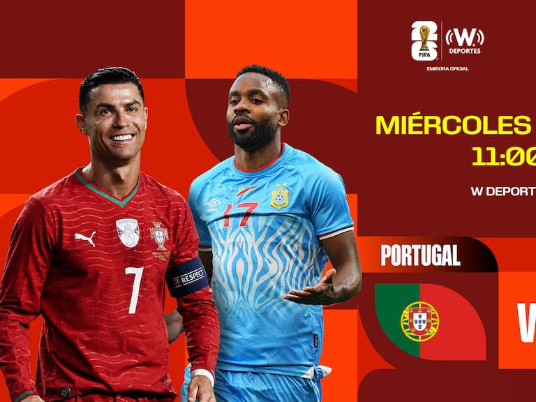 República del Congo vs Portugal fase de grupos Mundial 2026