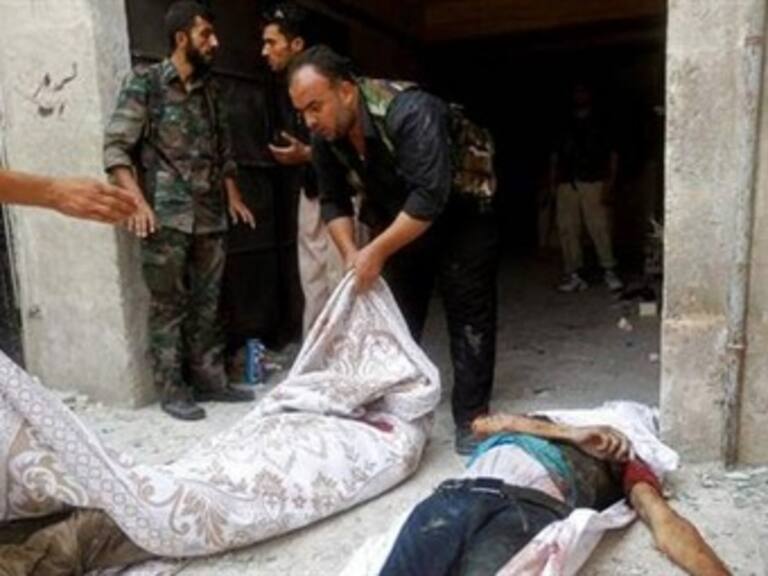 Hallan en Siria 60 cadáveres en un canal