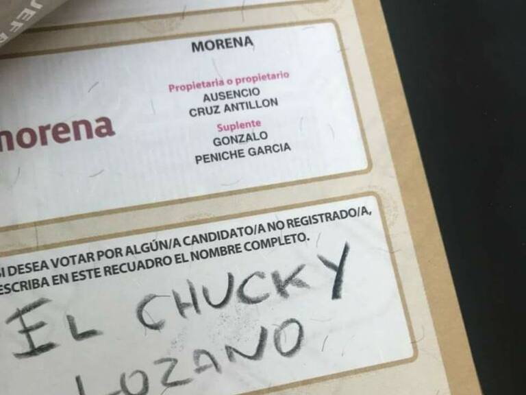 Luis Miguel , ‘Chucky Lozano’ y Zague aparecen en las boletas electorales