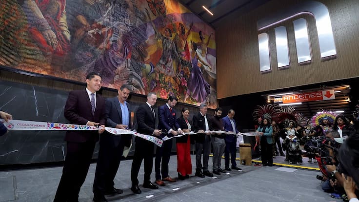 Inauguran en el Metro Auditorio el mural holográfico más grande del mundo