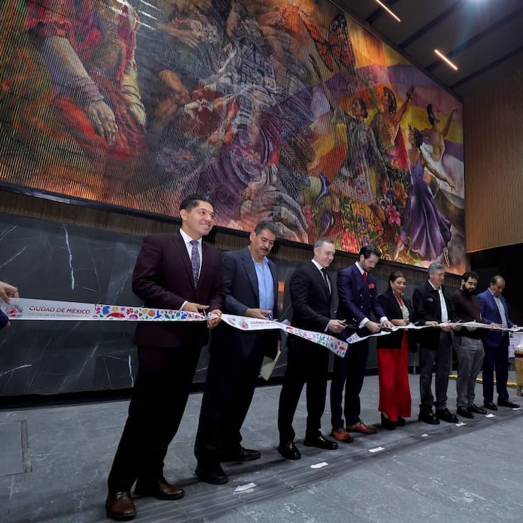 Inauguran en el Metro Auditorio el mural holográfico más grande del mundo