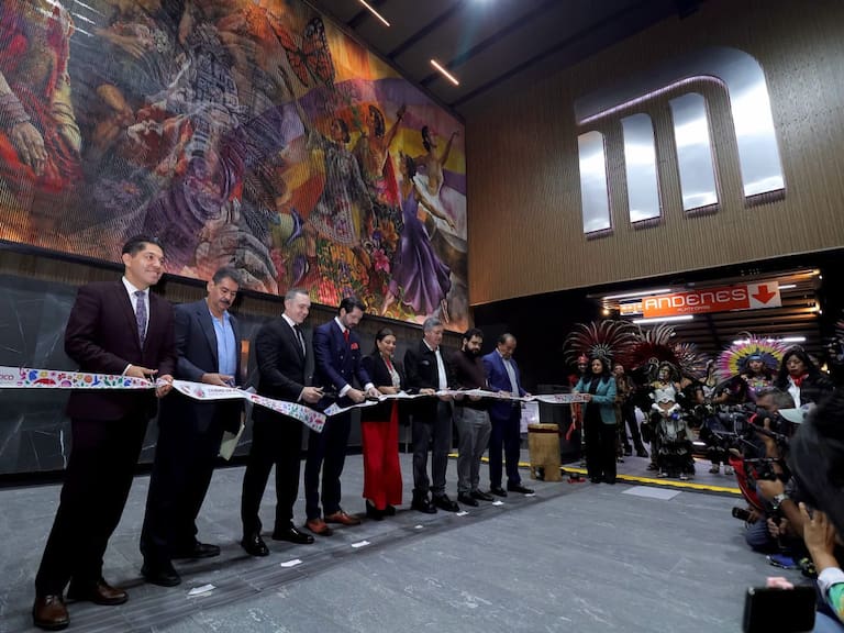 Inauguran en el Metro Auditorio el mural holográfico más grande del mundo