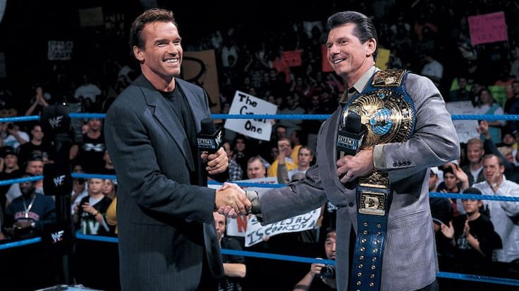[Video] La WWE recordó el golpe de Arnold Schwarzenegger a Triple H