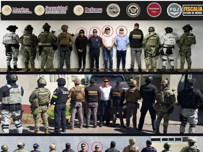 Dictan prisión preventiva a 7 funcionarios detenidos en “operativo enjambre”