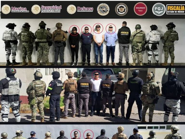 Dictan prisión preventiva a 7 funcionarios detenidos en “operativo enjambre”