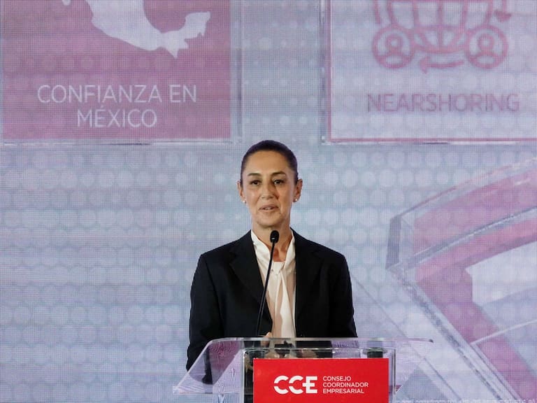 Claudia Sheinbaum, presidenta electa de México, participó en la Reunión Anual del Consejo Coordinador Empresarial FOTO: GALO CAÑAS/CUARTOSCURO.COM
