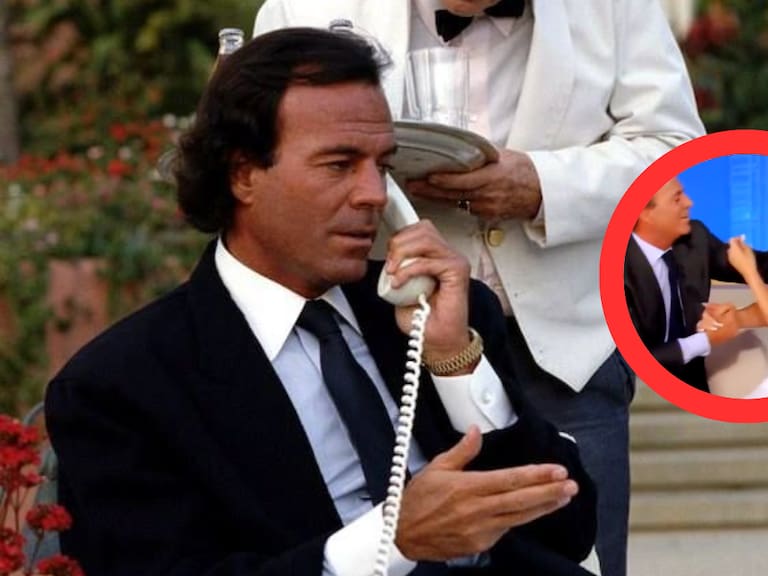 Julio Iglesias acosa a mujer en tv abierta