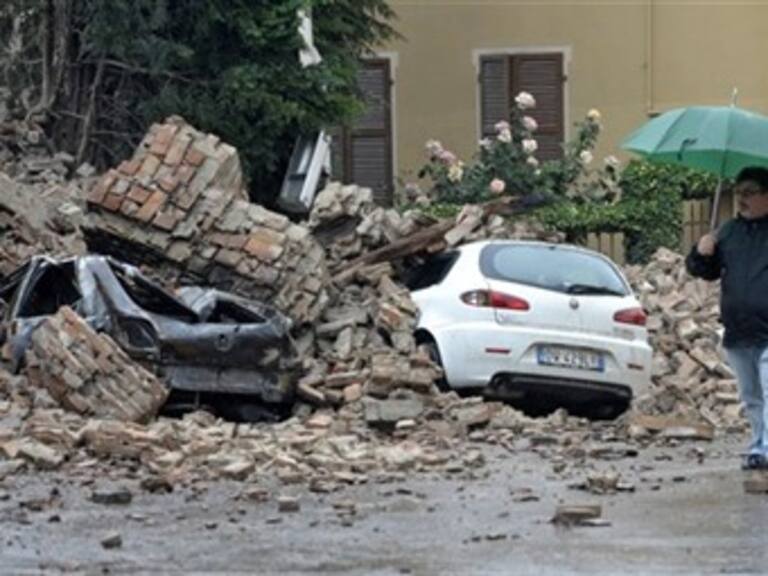 Sacude sismo de 5.2 grados Richter a Italia sin víctimas