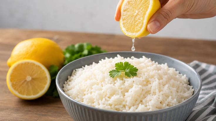 ¿Por qué algunos cocineros agregan limón al arroz? El truco que mejora su textura y sabor