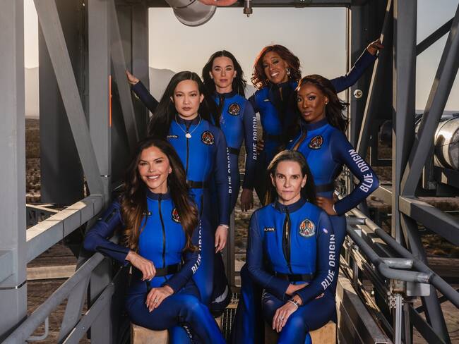 Katy Perry se convierte en la primera estrella de pop en viajar al espacio; Así reaccionó al volver a la Tierra