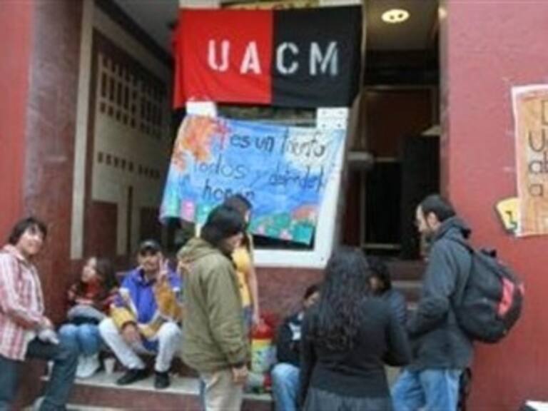Acusan paristas a rectoría de UACM por supuesta violación de acuerdos