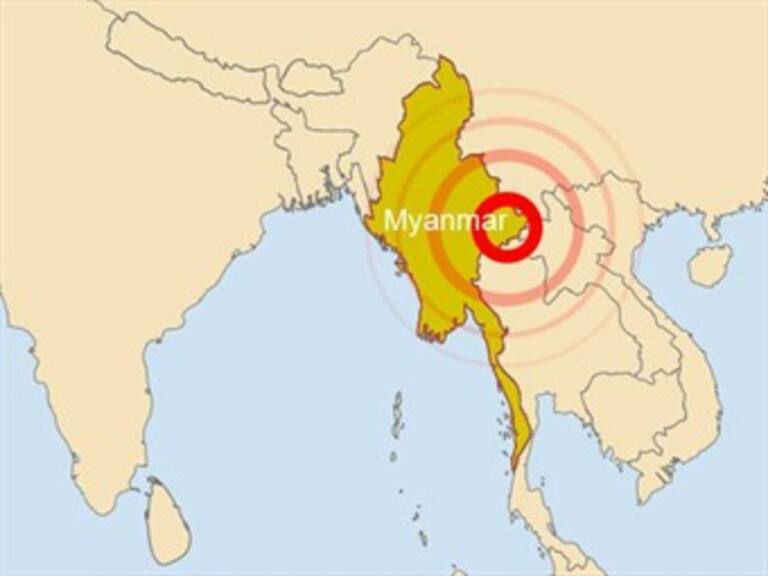 Reporta Myanmar 25 muertos por sismo de ayer