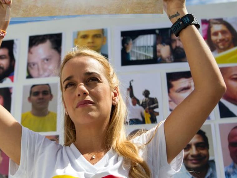 #AsíSopitas: Esposa de Leopoldo López aclara su postura ante el arresto domiciliario del líder opositor