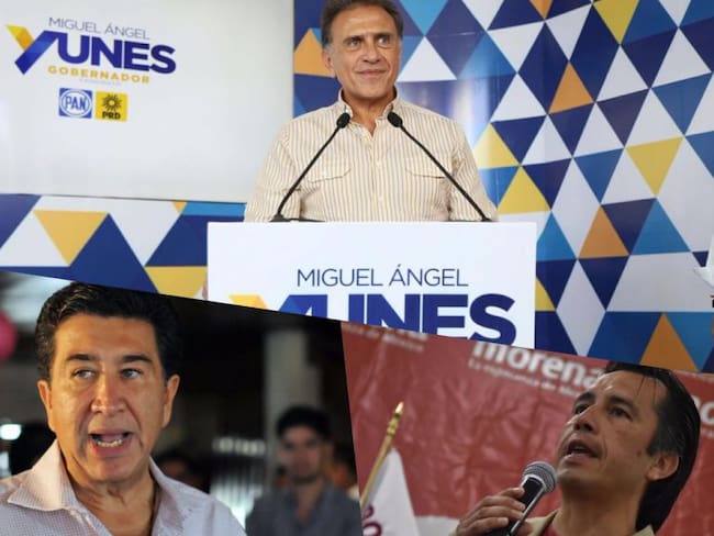 Los tres candidatos de Veracruz se declaran ganadores