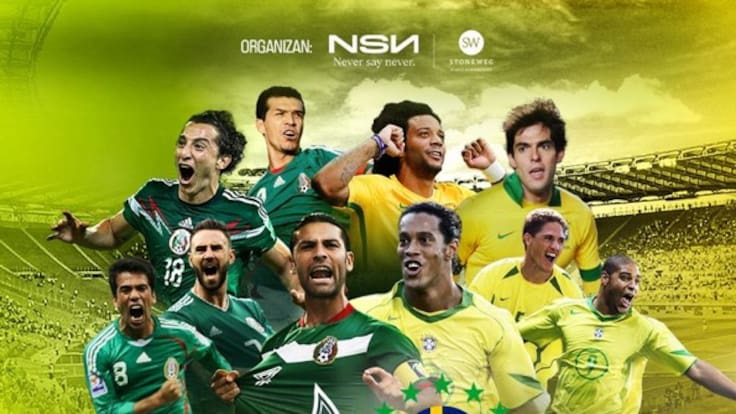 México vs Brasil; todo lo que hay que saber para el partido de leyendas