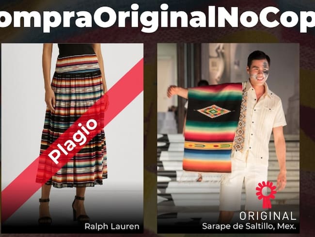 Aún no responde Ralph Lauren por plagio de sarapes de México: Frausto