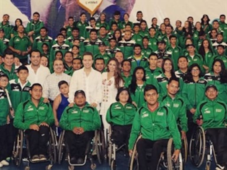 Anahí se estrena como primera dama de Chiapas