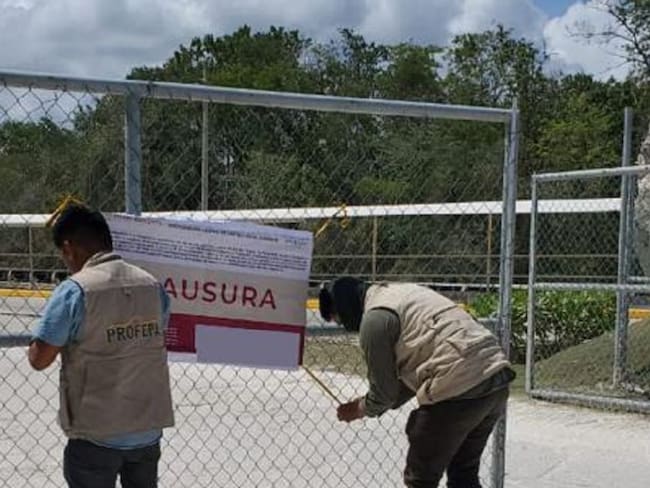 Clausuran la empresa Calica en Quintana Roo