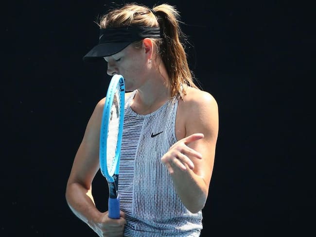 María Sharapova se retira del tenis
