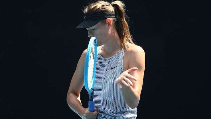 María Sharapova se retira del tenis