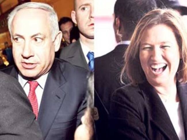 Livni y Netanyahu luchan por formar gobierno en Israel