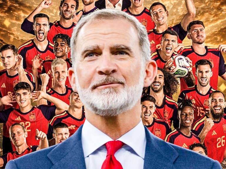 El rey Felipe VI encabeza las felicitaciones de la Casa Real tras el histórico triunfo de la Selección Española en la final del Mundial.