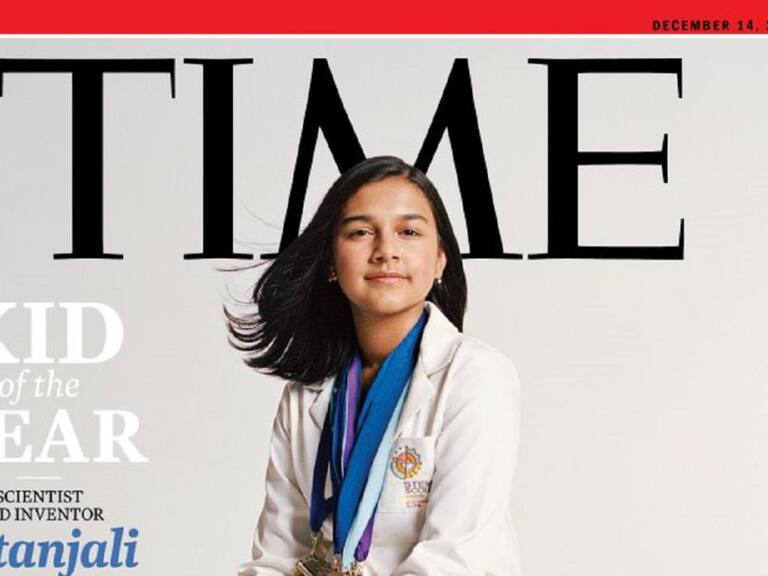 Conoce a Gitanjali Rao la primera niña del año de la revista Time