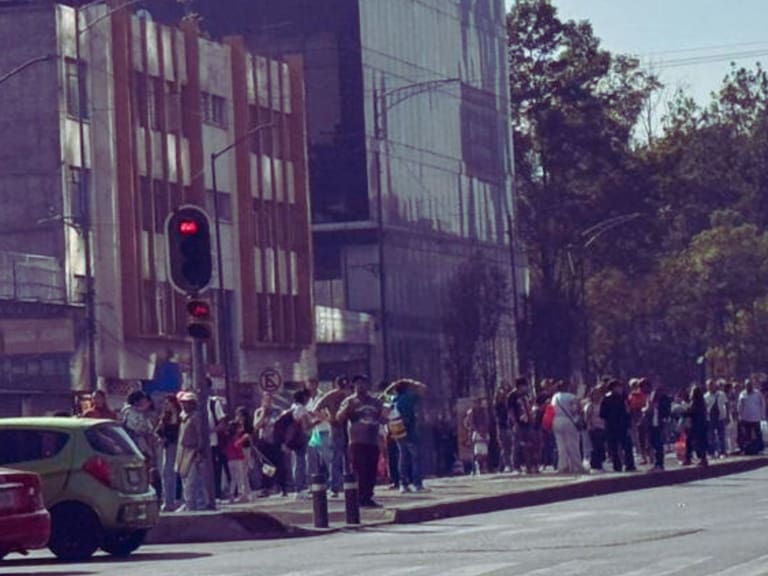 "La capital está tranquila", señaló la jefa de Gobierno en sus redes sociales.