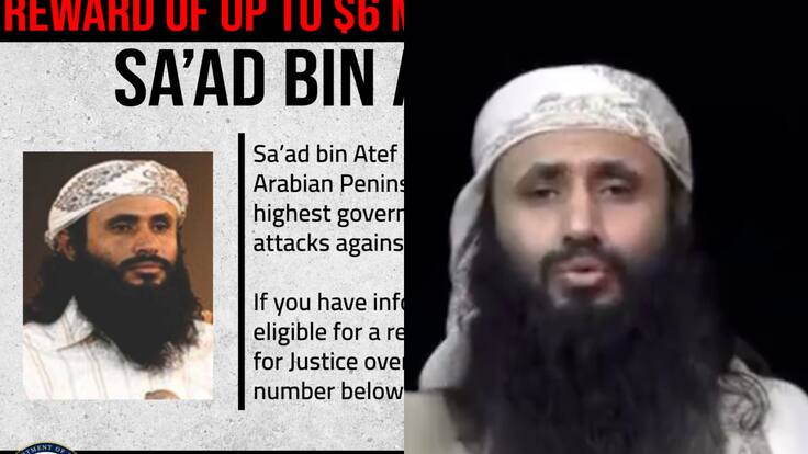 EE.UU. ofrece 6 mdd por Saad bin Atef al-Awlaki, líder yemení de Al Qaeda que llamó a asesinar a Trump y Musk