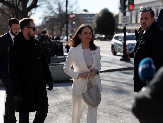 “Contamos con el presidente Trump para la libertad de Venezuela”, asegura María Corina Machado