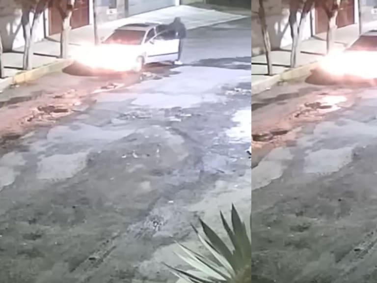 Mx - Padre trata de abandonar a su hijo en plena calle en la alcaldía Tlalpan