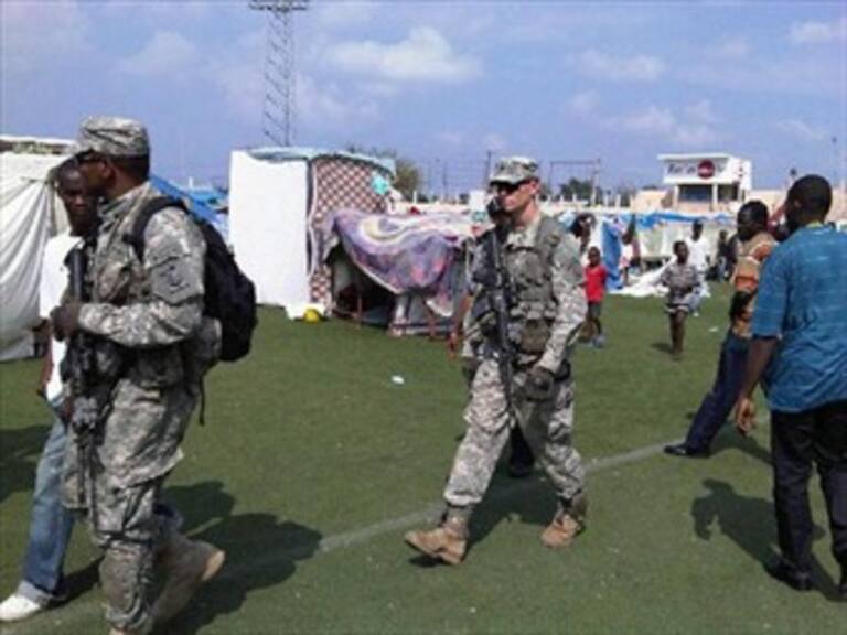 Fuerzas Armadas de EU operan en Puerto Príncipe