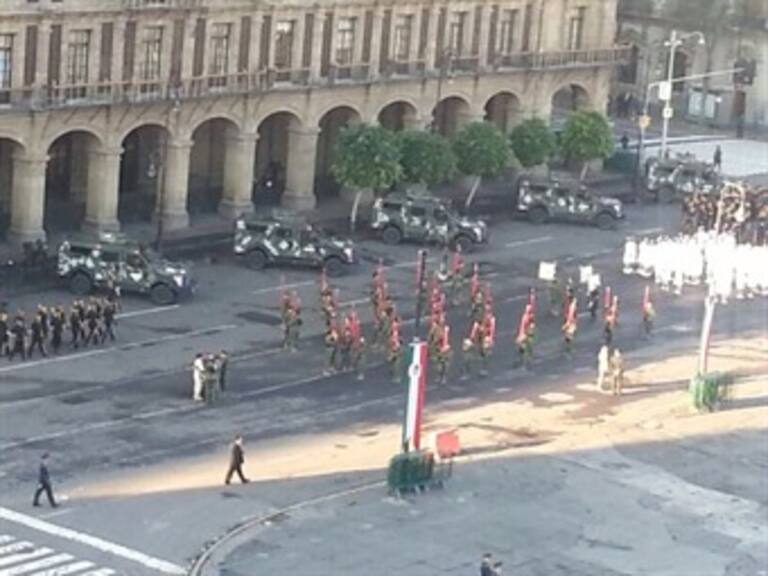 Refuerzan seguridad en el Centro Histórico por ceremonia cívico militar por aniversario de la Revolución