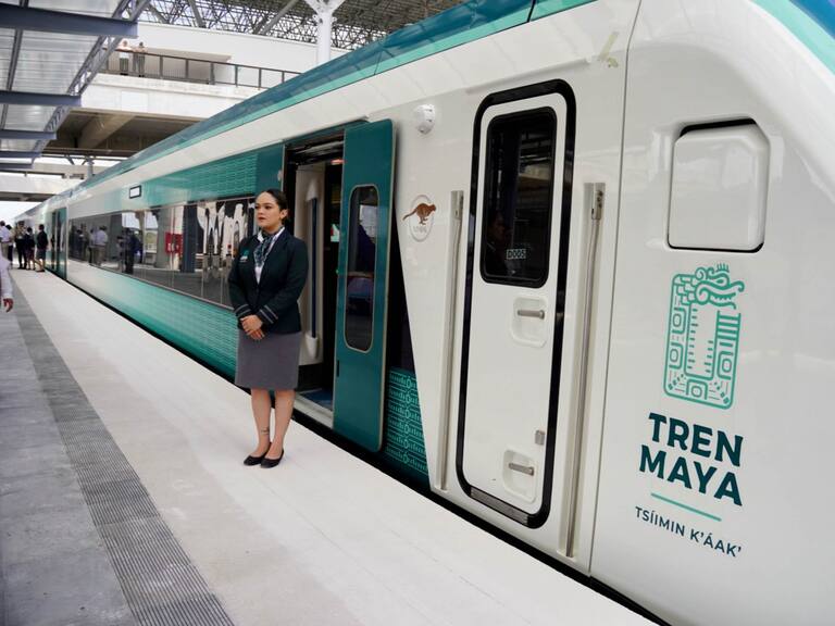 Se reporta el descarrilamiento de un convoy del Tren Maya