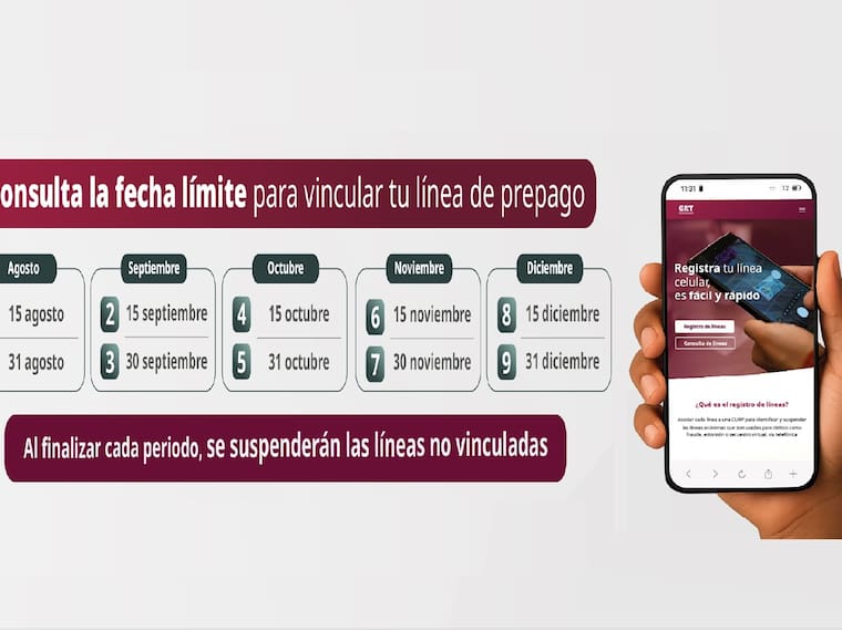 ¿Cuál es el nuevo esquema para el registro de líneas telefónicas?
