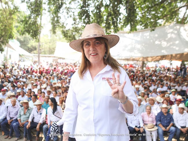 Margarita González Saravia, encabeza preferencias en Morelos