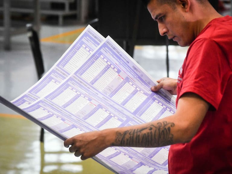 Así serán las boletas de la elección judicial.