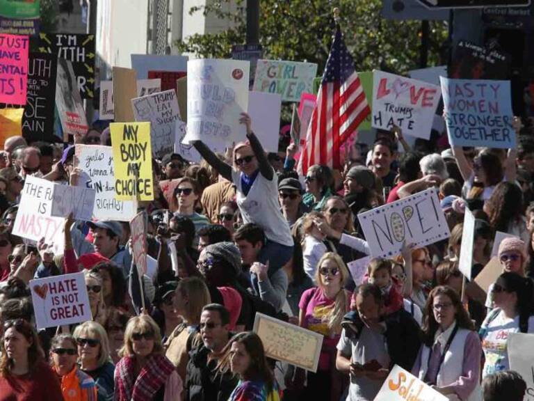 Women’s March une a la sociedad civil contra Trump