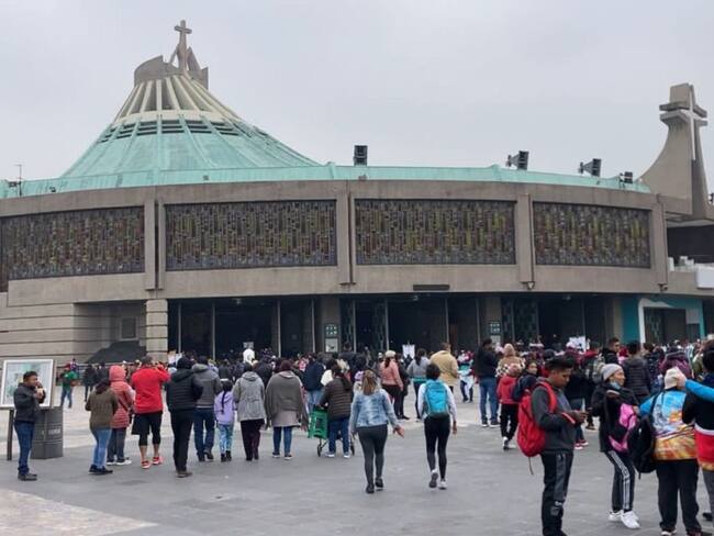 Inicia el arribo de peregrinos a la Basílica de Guadalupe