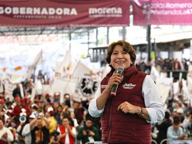 El cambio está por llegar en Edomex, la gente está lista: Delfina Gómez
