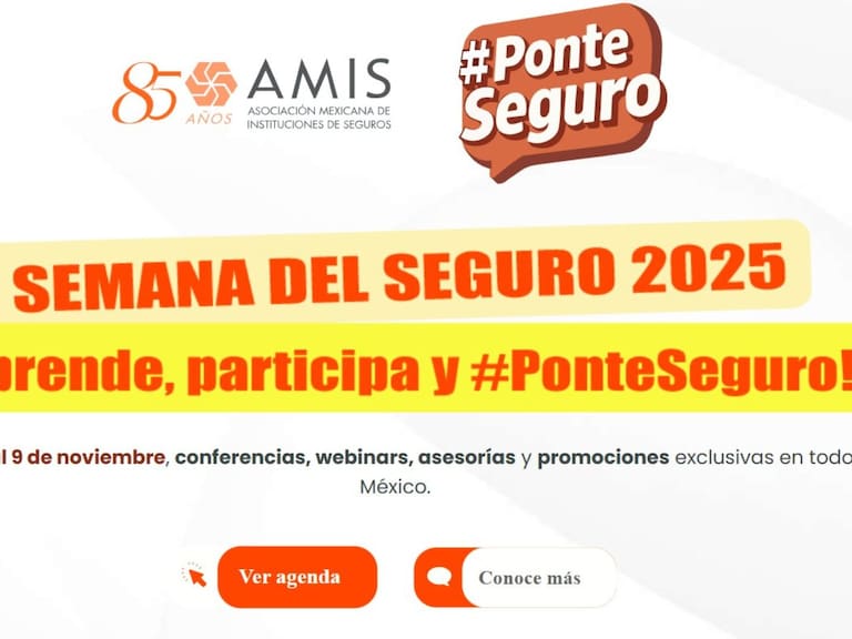 Arranca la primera Semana del Seguro en México; habrá webinars diarios y activaciones en universidades
