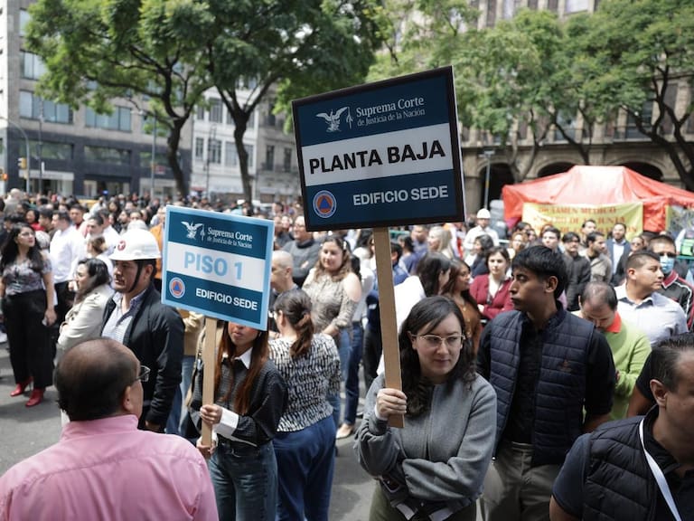 Simulacro Nacional 2026: Suprema Corte evacúa a 2 mil 61 personas en seis inmuebles