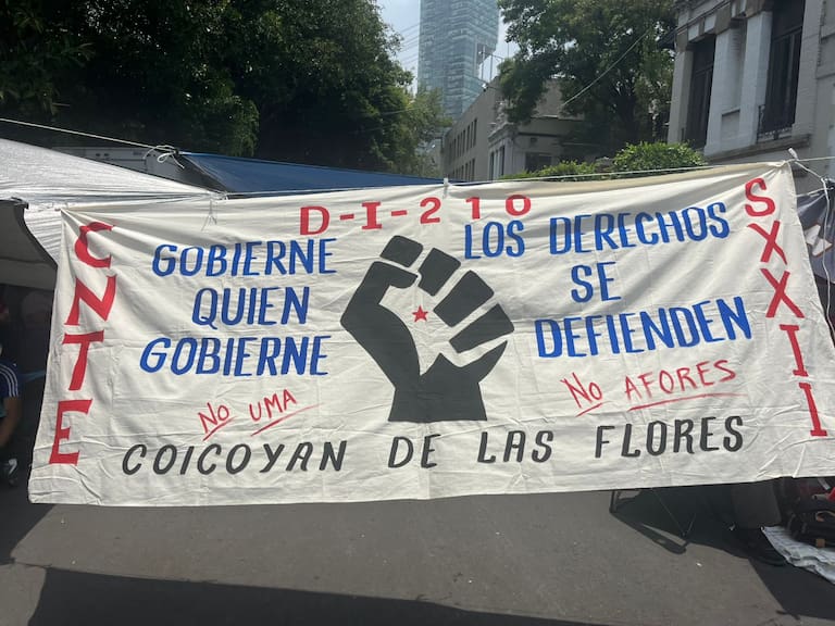 Venimos por la abrogación de la ley del Issste, ni 1 cm menos: CNTE